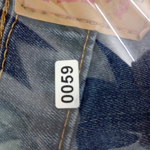 Levi's 511 Slim Jeans Men's Straight leg W29 L30 Blue Denim  Pocket Flaw - Picture 16 of 16